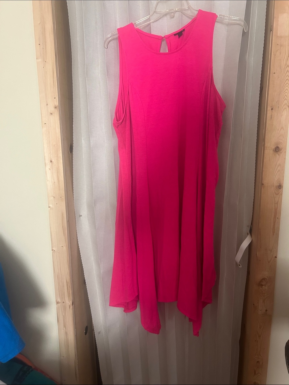 torrid Hot Pink Sleeveless Swing Dress